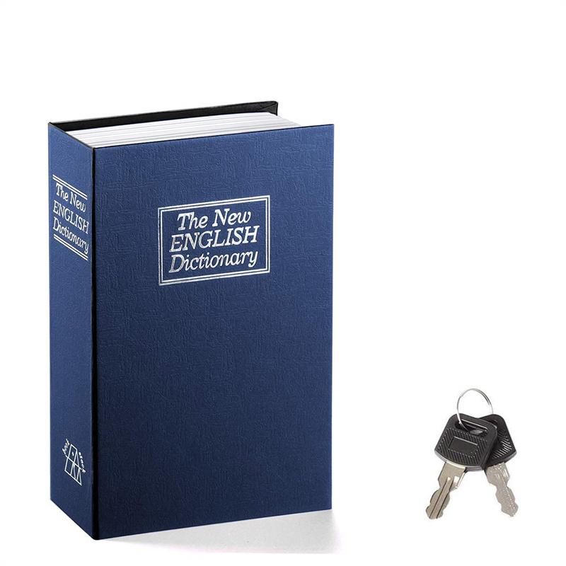 Creative Dictionary Book Money Boxes Piggy Bank With Lock Hidden Secret Security Safe Lock Cash Coin Storage Box Deposit Box