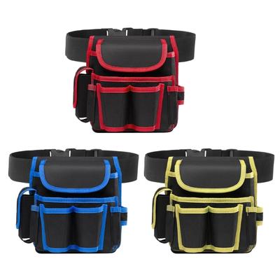 Hardware-Werkzeug-Aufbewahrung Gürteltasche Beutel Multifunktionale Elektriker-Werkzeugtasche mit verstellbarem Hüftgurt Werkzeug-Aufbewahrungsbeutel