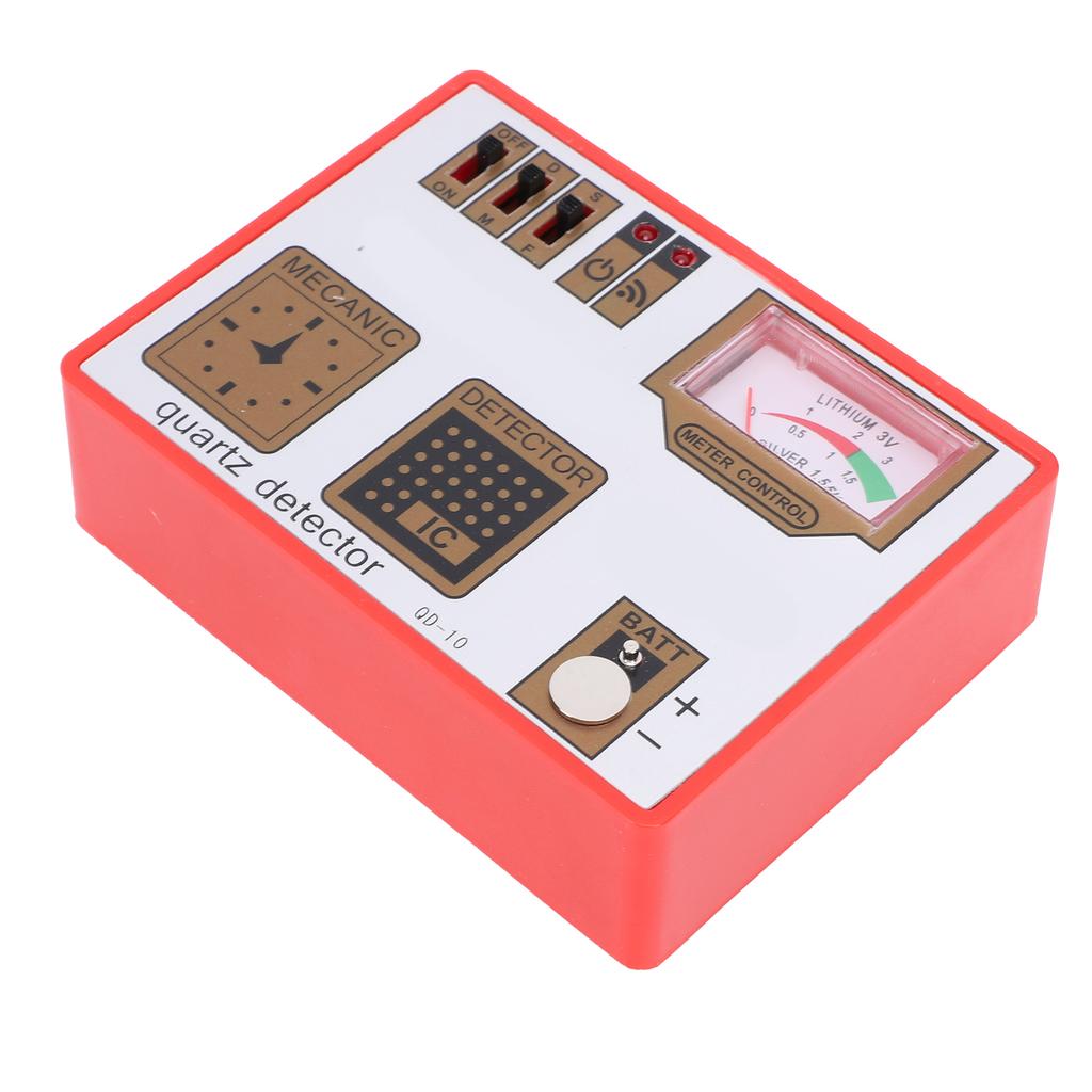 Klockavmagnetiserare Klockreparation Avmagnetisering Avmagnetiseringsverktyg Klockavmagnetisering Batterimätning Puls KvartsTestare