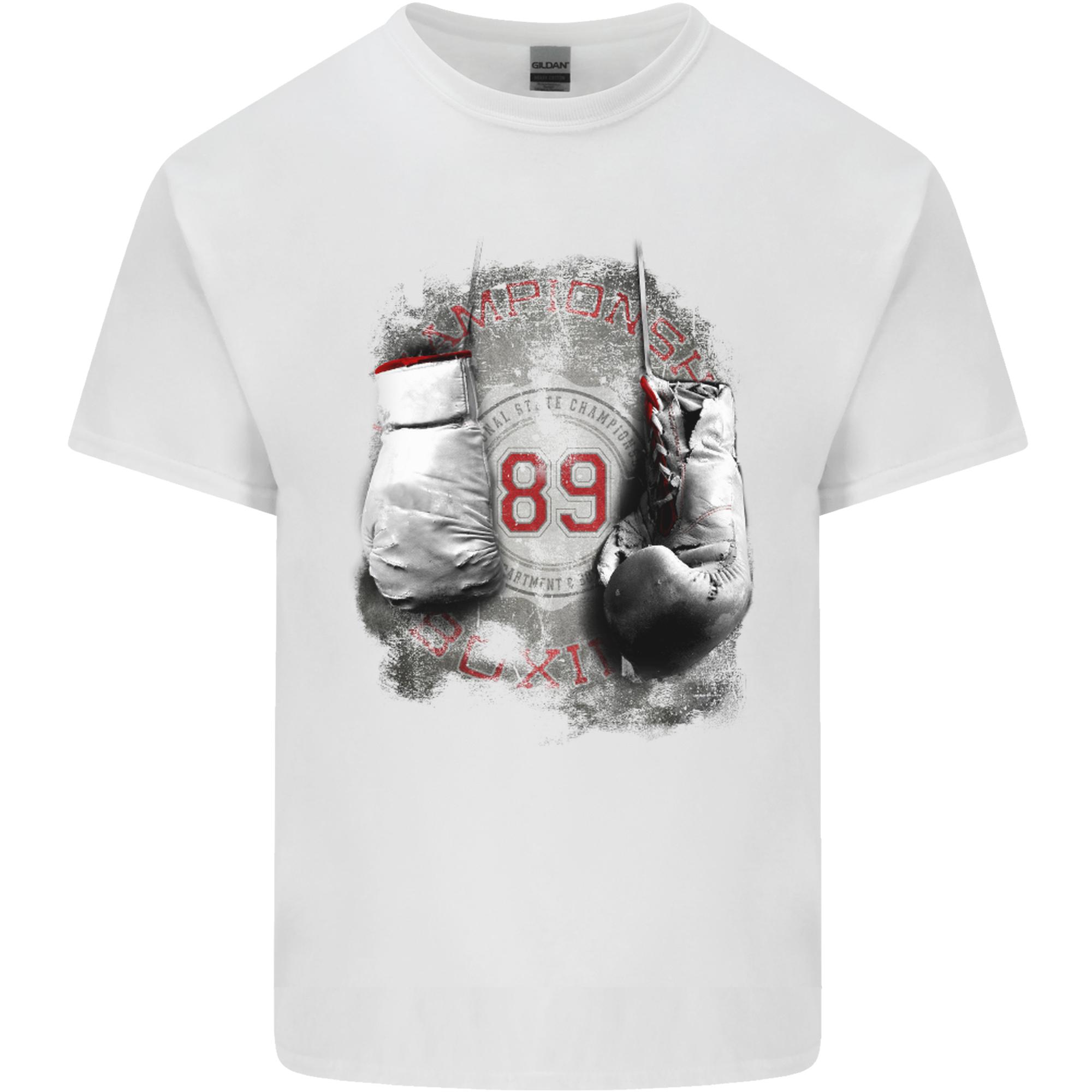 Boxing Gloves 89 Boxer Unisexs Light Cotton Tshirt S