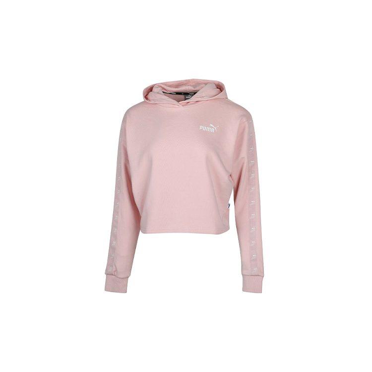 Puma Sweatshirts Women's Pink Hooded Moderate Regular 586592-15