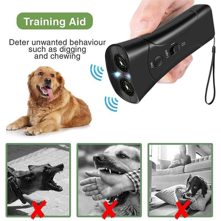 Ultrasonic Pet Dog Stop Barking Away Anti Bark Training Repeller Control Device