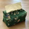 Retro Paper Sets of Paper Towel Bag Cloth Art Suction Box Sitting Room Jacquard for Paper Bags Home Desktop Paper Bag