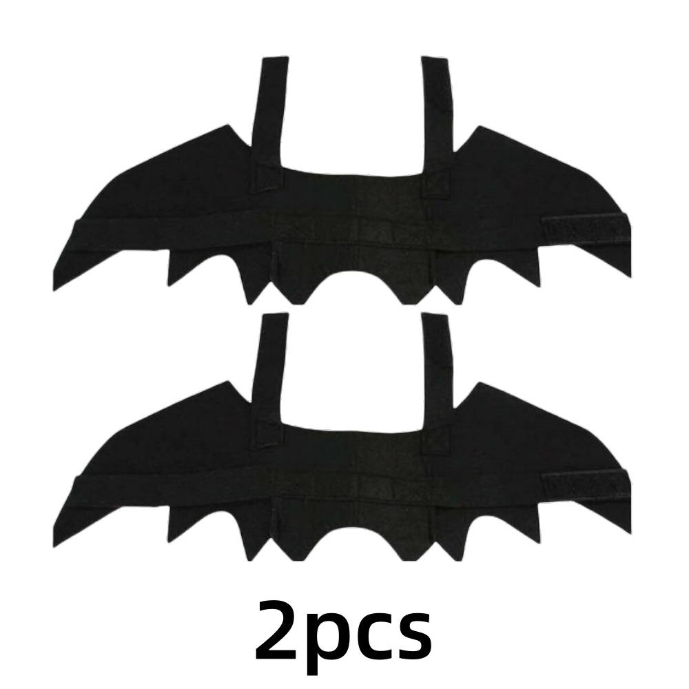 1/3 szt. Regulowany Kostium Czarnego Kota ze Skrzydłami Nietoperza Akcesorium Halloweenowe dla Zwierząt Domowych Kotów i Małych Psów Festiwalowa Zabawa Przebraniowa Cosplay Akcesoria