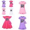 Vestido de Dormir Curto Kpop Demon Hunters Girl com Barra Franzida Para Conforto Ki