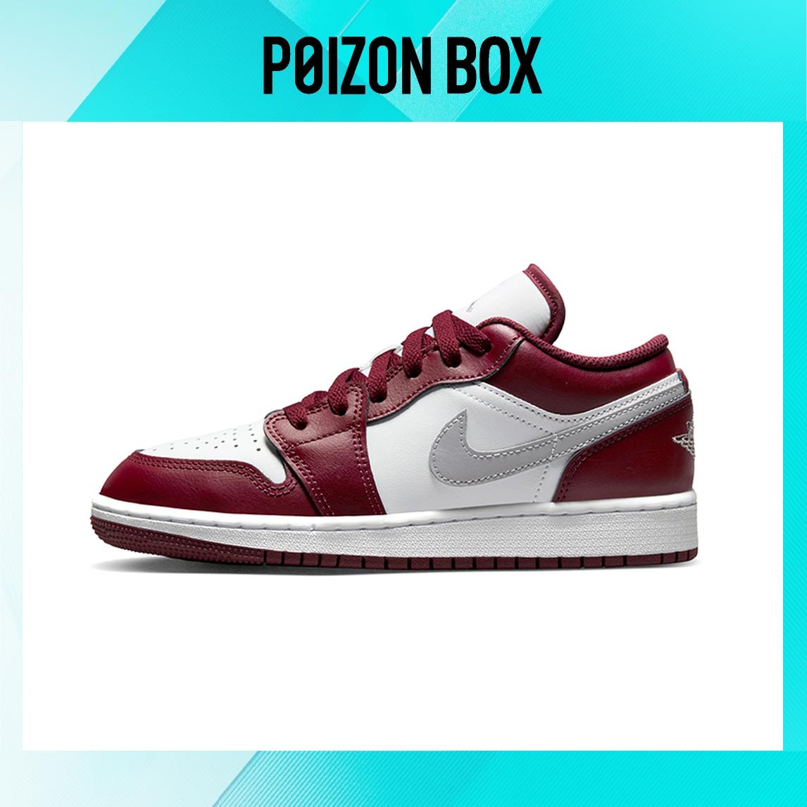 

кроссовки Jordan 1 Low Bordeaux (GS) 553560-615
