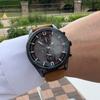 Business Mechanical Watch for Men Casual Leather Strap Fashion Automatic Mens Watches Top Brand Luxury Wristwatches