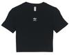 Originals Crop Tops Women's Black Crew Neck Moderate GN2802