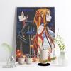 Sword Art Online Hot Japanese Anime Wall Art Prints Poster Manga Character Canvas Painting Fans Collection Gift Otaku Home Decor