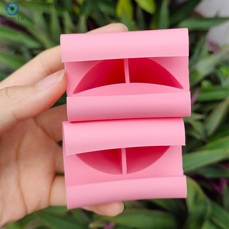 2 Pezzi Orecchie da Gatto Per Cuffie da Gioco Auricolari Attacco Decorazione Cuffie Stereo Leggero Ciondolo in Silicone