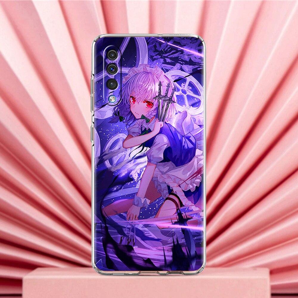 

Чехол для телефона с изображением аниме TouHou Project Girl для Samsung Galaxy A50 A70 A20 A30 A40 A20E A10 A10S A20S A02S A12 A22 A32 A52 5G A72 Samsung A10