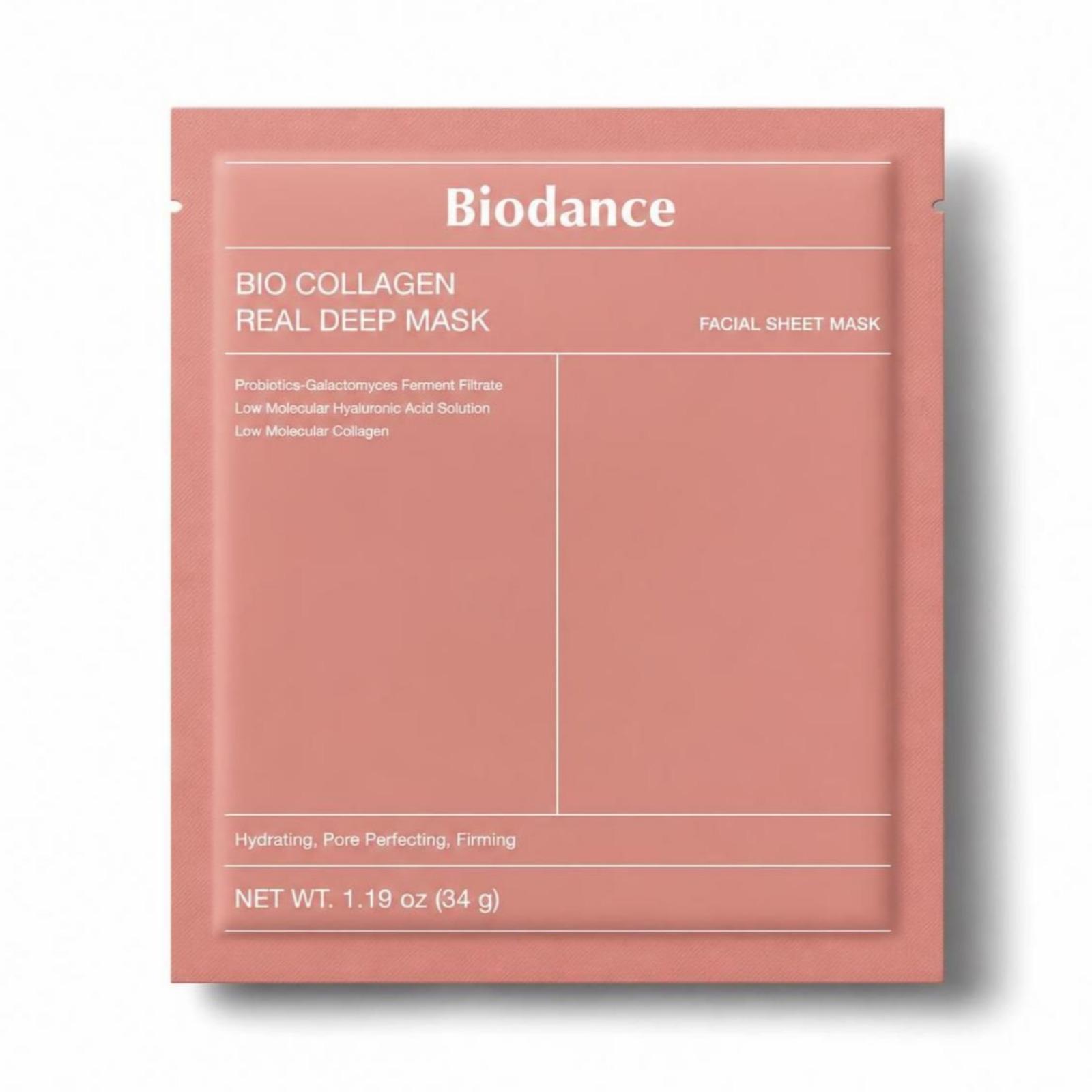 Biodance Bio-Collagen Real Deep Mask Firming & Hydrating Hydrogel Face Mask 7 Sheets 7 sheets