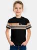 Kids Clothes Gradient Paris Printed T-Shirt Summer Outdoor Boys Girls 2-10Y Casual Short Sleeve Fashion Trend Street Child Top