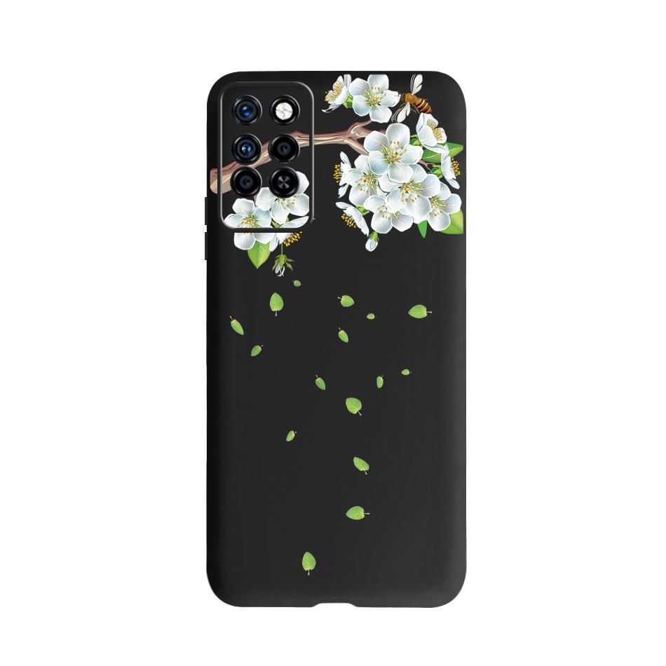 Süße Hülle Für Infinix Note 10 Pro NFC X695C X695 Handyhülle Schwarzes Silikon Weiche Hülle Für Infinix Note 10 Funda Note10 Pro 6.95"