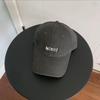 Fashion Hat Korean Four Seasons Versatile Big Head Circumference Face Embroidery Wide Brim Shade Baseball Cap Hat Fashion Casual Men's Blue