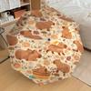 1pc Capybara Floral Pattern Umbrella Design Automatic Opening and Closing Umbrella, High-quality Travel Umbrella, C1128140
