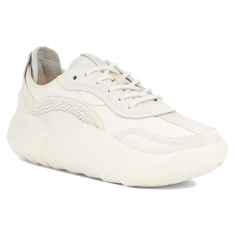 UGG La Cloud Low Platform 'White' Women's 1107945-GRDN