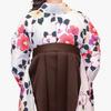 Hakama Plain Single Item Dark Brown L [Kyoetsu] Women's