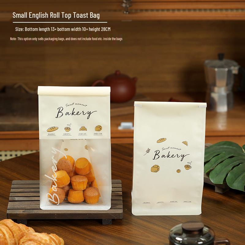 450g Self-Sealing Bread Bags for Sliced Toast & Croissants