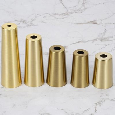 Piede Solido Ferro Spazzolato Tavolo Sedia Cilindro Tappo Proteggi Decor Fondo Sicuro Pad