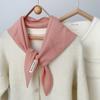 Triangle Scarf Women Headscarf Knitted Scarf Multi-functional Warm Knitted Scarf