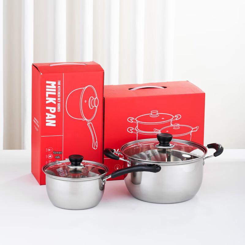 Thickened Stainless Steel Korean Style Induction Soup Pot