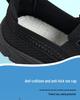 Men's Breathable Fly-Knit Slip-On Shoes - Lightweight, Casual & Comfortable for Driving
