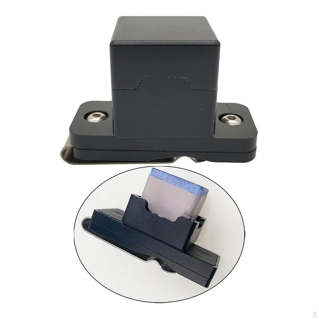 Poolkökritshållare Biljardlåda Aluminium Robust Mini Bärbar Multifunktionell Snookerverktyg