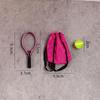 Miniature Outdoor Tennis Racket Dollhouse Ornament
