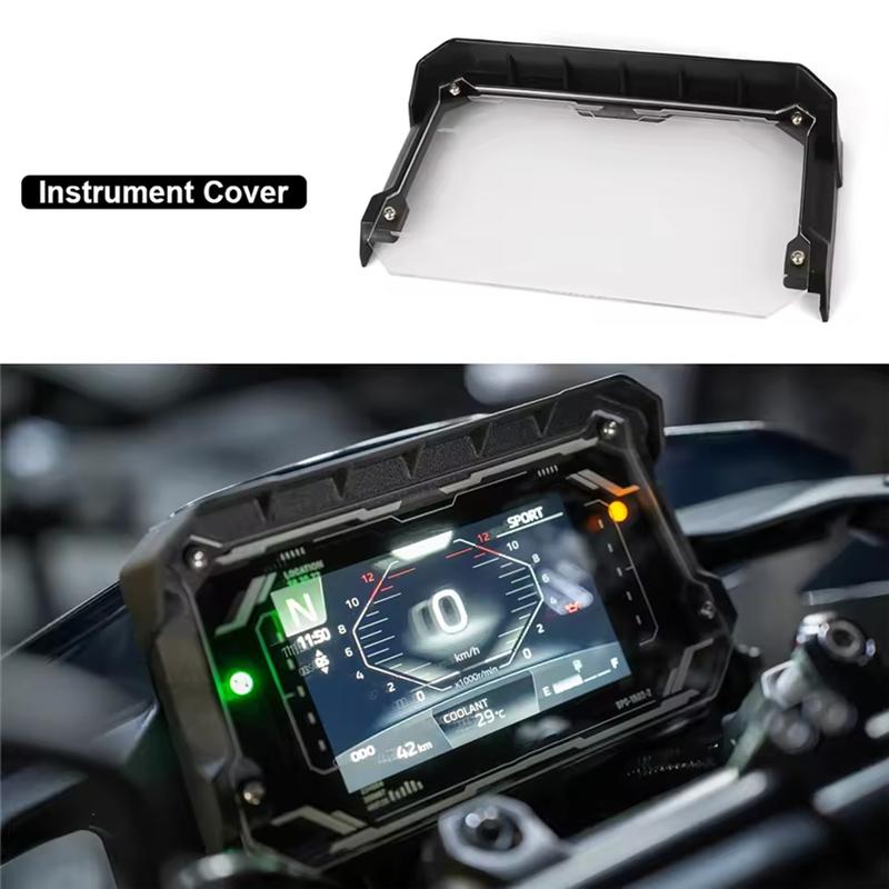 A51K-Motorcycle trument Cover Speedometer Guard Case Gauge Odometer Tachometer Protection For MT-09 MT09 2024 2025