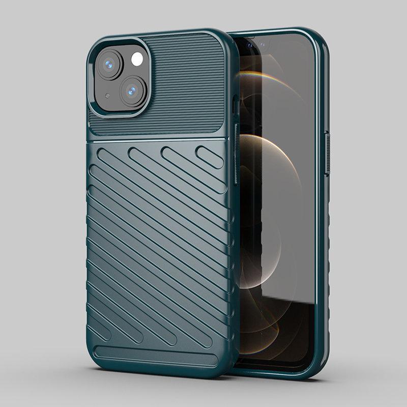 TitanGuard Flexible Armor Case for iPhone 13 Mini - Green