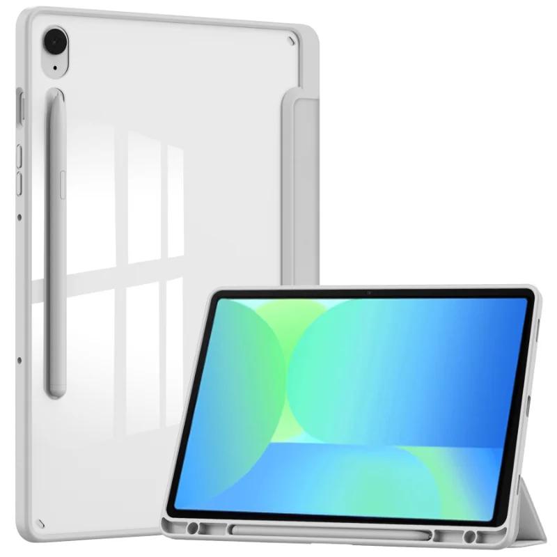 Für Samsung Galaxy Tab S10 FE 10,9 Zoll Hülle SM-X520 Mit Stifthalter Abdeckung für Tab s9 fe 10,9" S9 11 Zoll funda Tablet