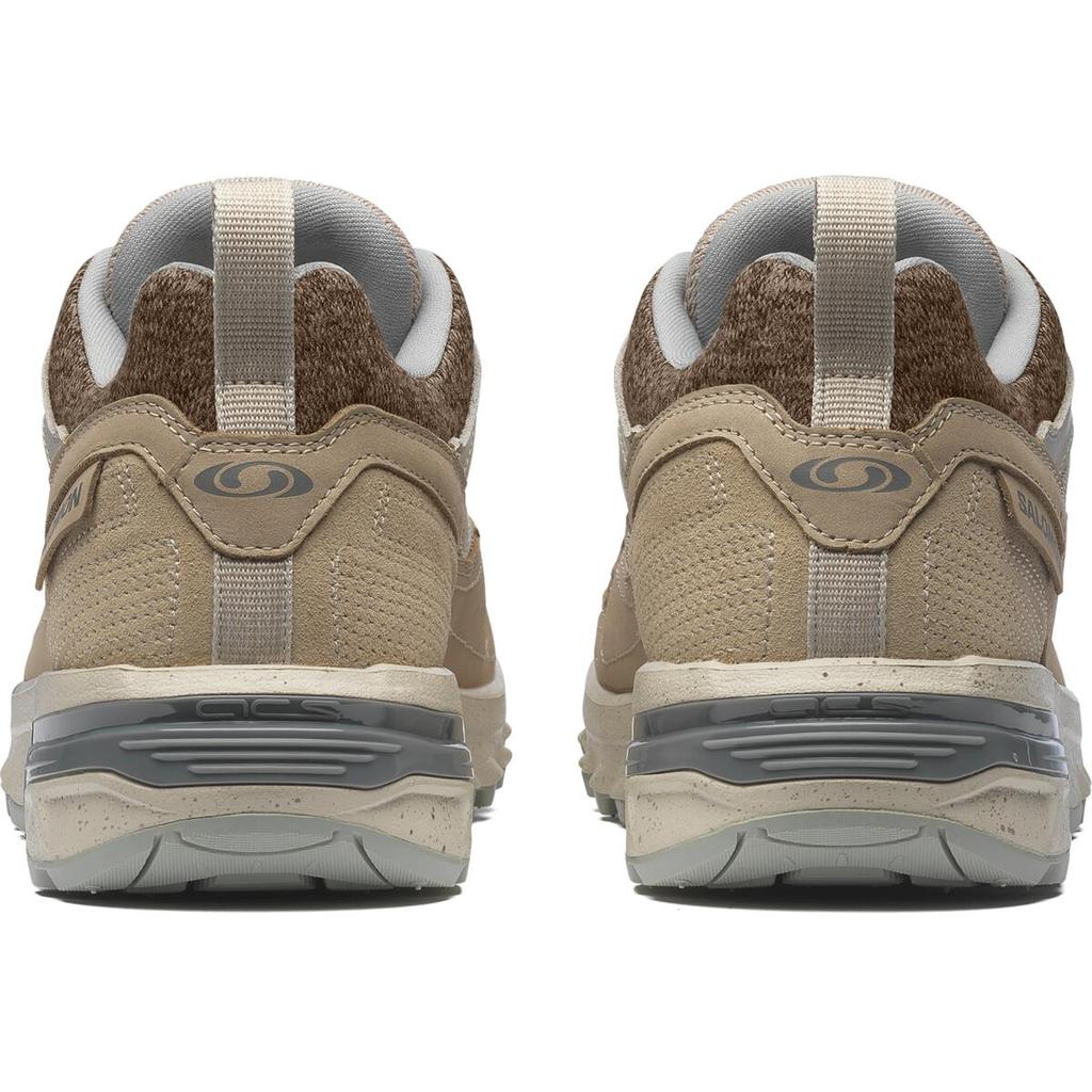 SALOMON Acs+ Zapatillas Deportivas Casuales de Caña Baja Minimalistas Acogedoras Unisex Zapatillas Oxford-Marrón L47794500