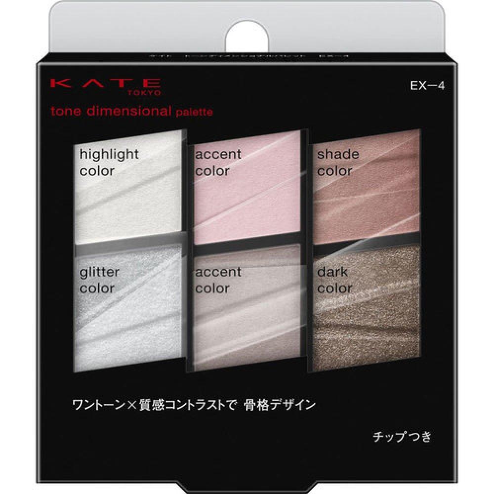 

KATE TONE DIMENSIONAL PALETTE EX-4 СВЕТЛО-РОЗОВЫЙ 6,8г