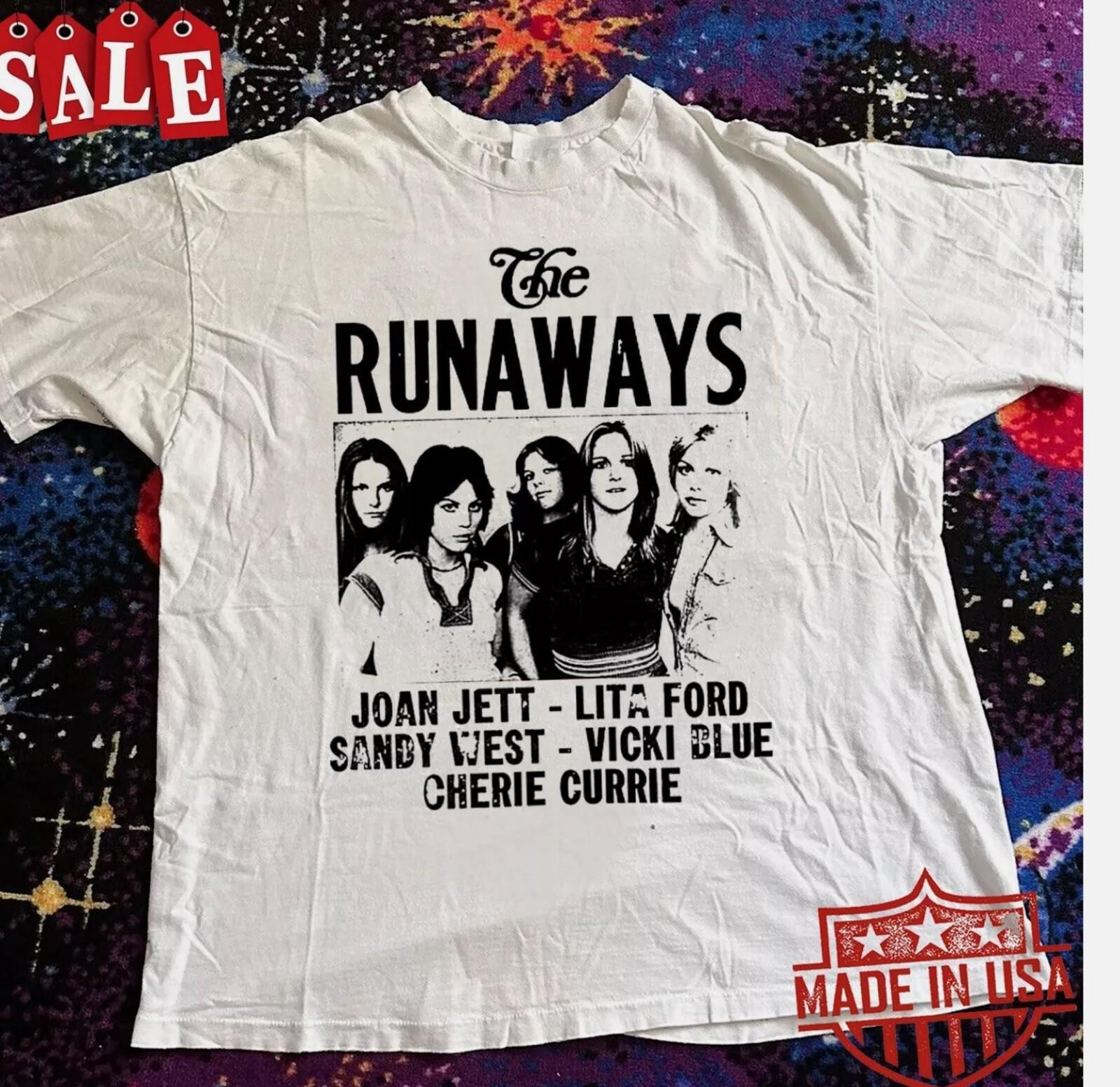 New The Runaways Band Gift For Fans Unisex S-5XL Shirt XL