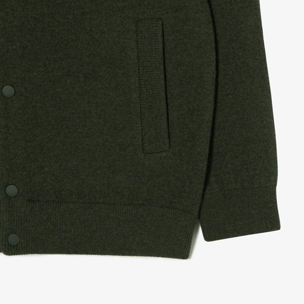 [lacoste] Men's Double-Face Stadium Cardigan AH331E-55NL7A