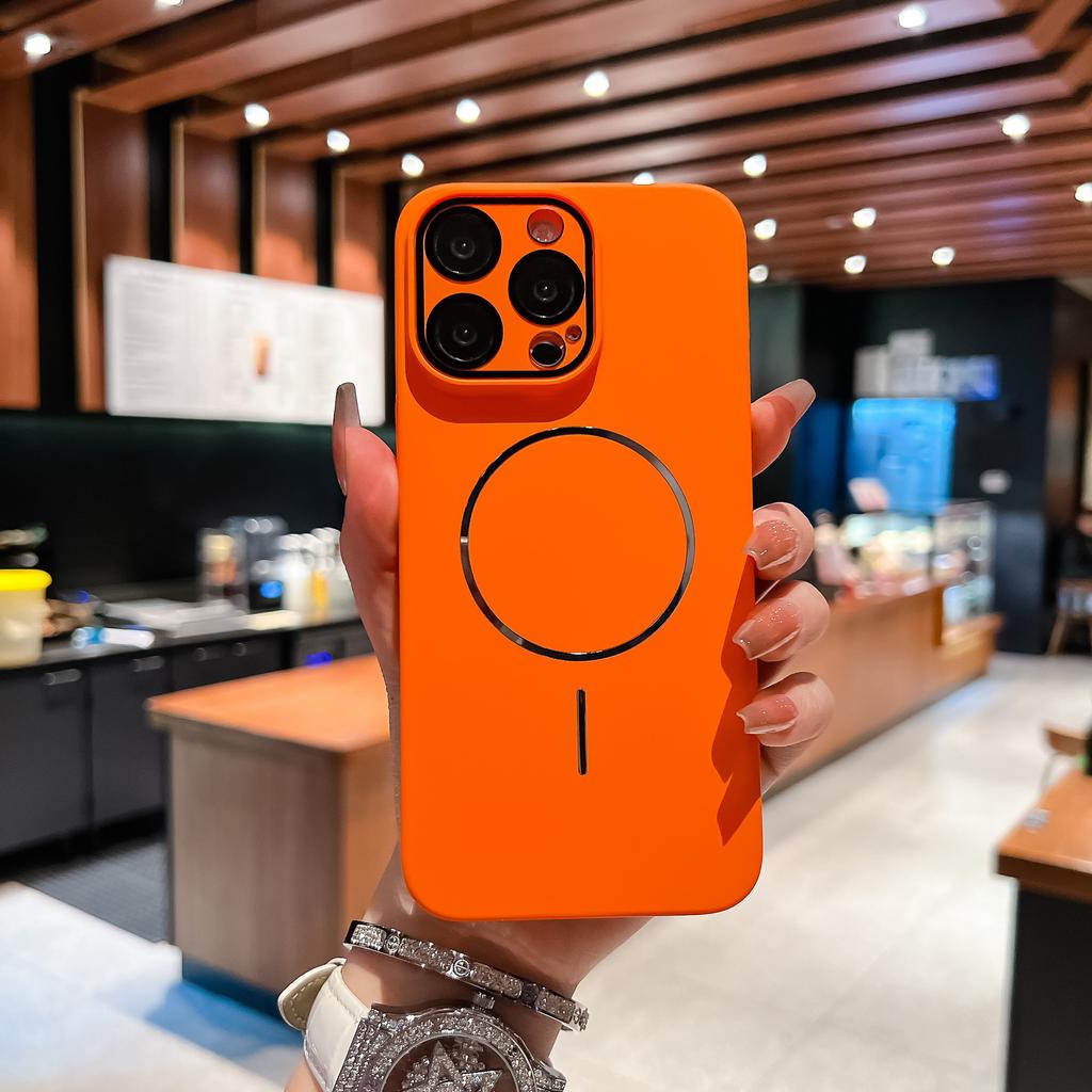 Dopamine Applicable IPhone 17 Magnetic Phone Case Apple 16 ProMax Comes with Lens Film Anti Fall Protection Case