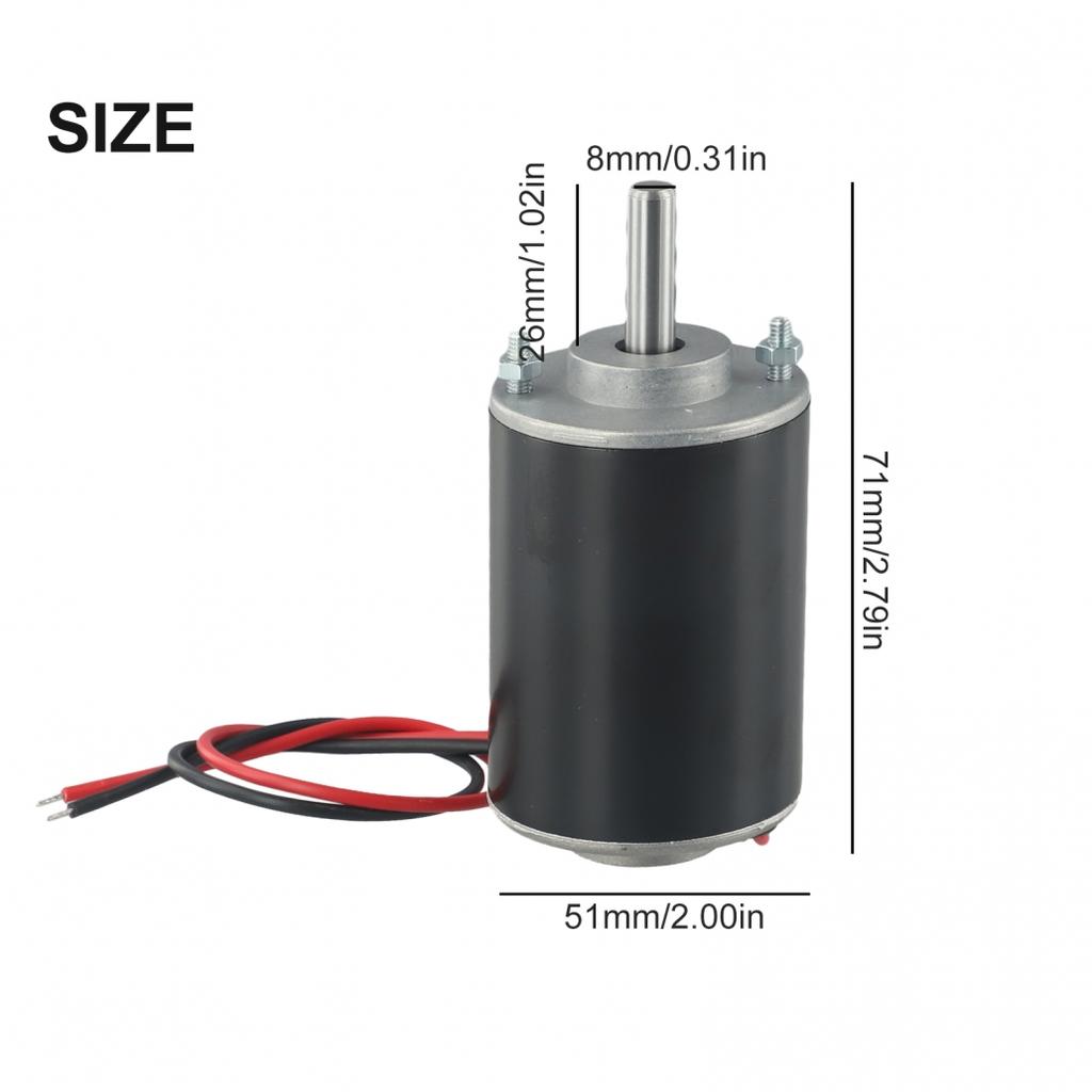Compact and Powerful Permanent Magnet Motor for Grinders and Small Generators