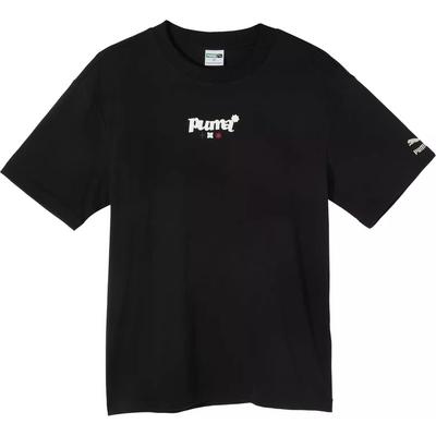 Buchstabenprint Rundhals Pullover Bequem Lässig Atmungsaktiv Sport Kurzarm T-Shirt Herren T-Shirt Schwarz 626825-01