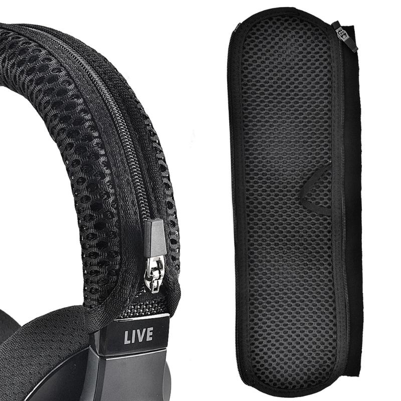 Washable Headband Cover Headband Cushion for 1000X Headphone Anti-dirt Sleeve Flexible Headbeam Cloth Cover Hook