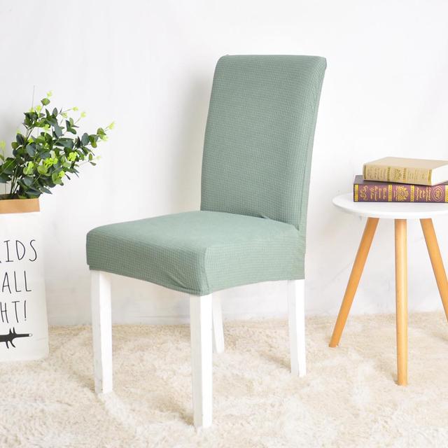 Chair Cover Water Resistant Spandex Jacquard For Dining Room Restaurant Banquet Party Hotel Wedding Water Repellent 1pc