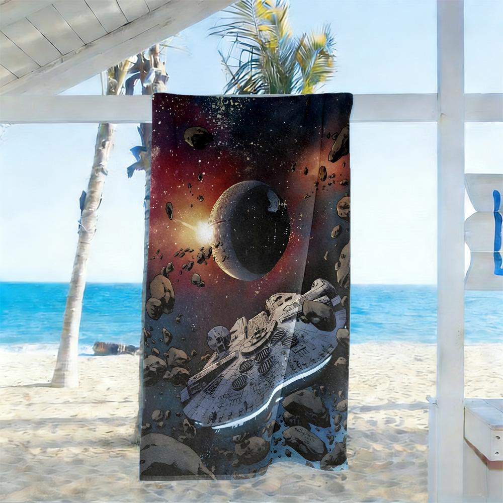 Star Wars Beach Towel Super Soft Absorbent Comfortable Lightweight