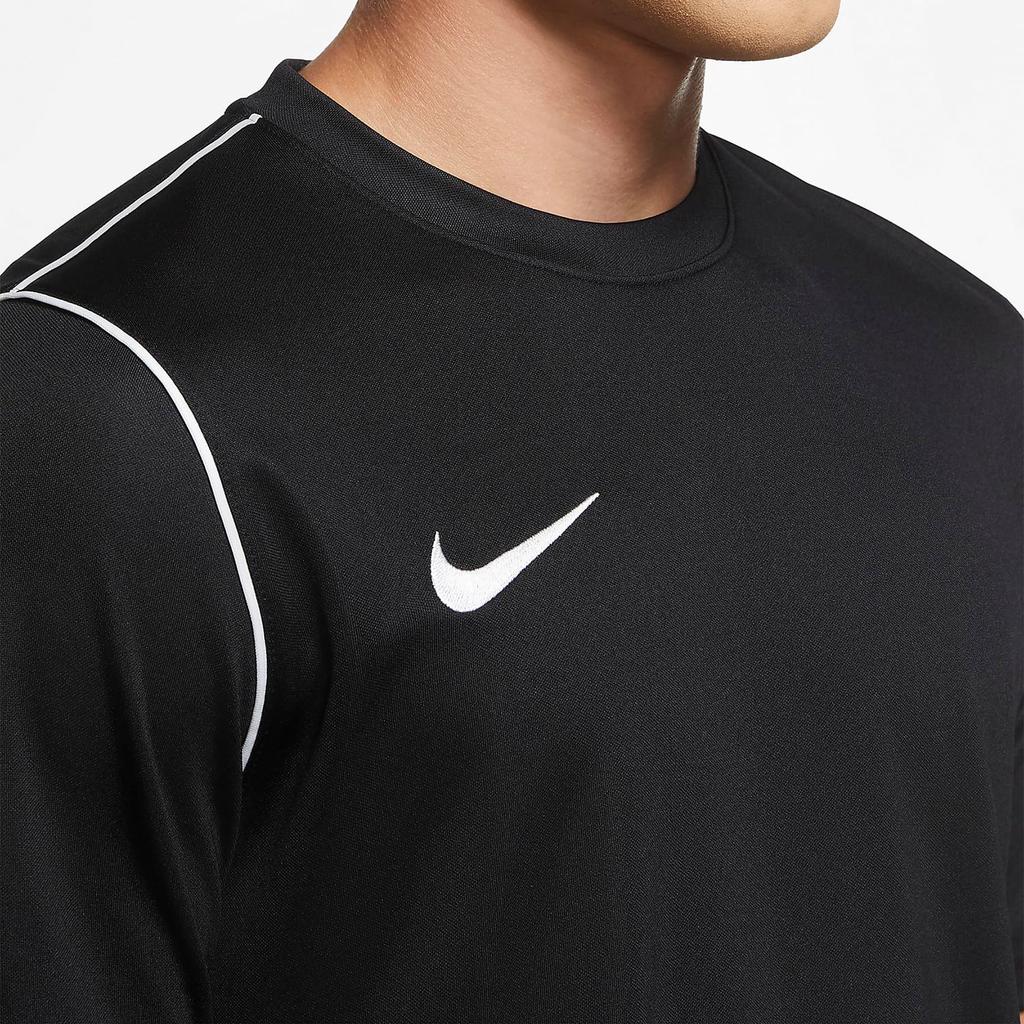Nike Fitted Solid Floral Round Neck Pullover Short Sleeve T-Shirt Men Tops Black BV6883-010