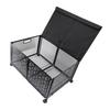 Foldable Toy Storage Box Large 70L Capacity Dustproof Portable Metal Toy Chest for Kids Playroom