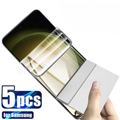5ks hydrogelová fólie pro Samsung A12 A53 A33 A13 A32 A23 ochranná fólie na displej Samsung S23 S22 S21 Ultra S10 S9 S8 Plus bez skla