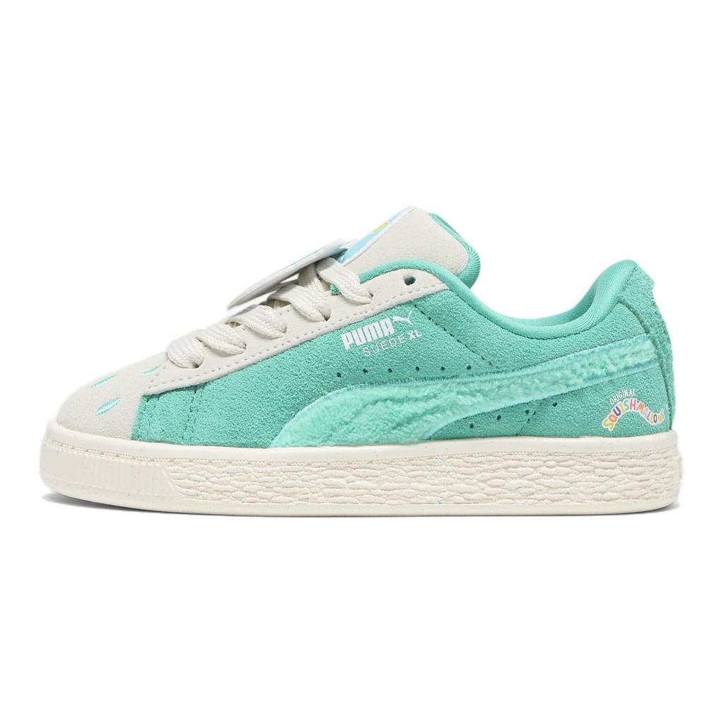 Puma Squishmallows x Suede XL Little Kid Winston Kids Sneakers Teal Warm-White Alpine-Snow 397503-01