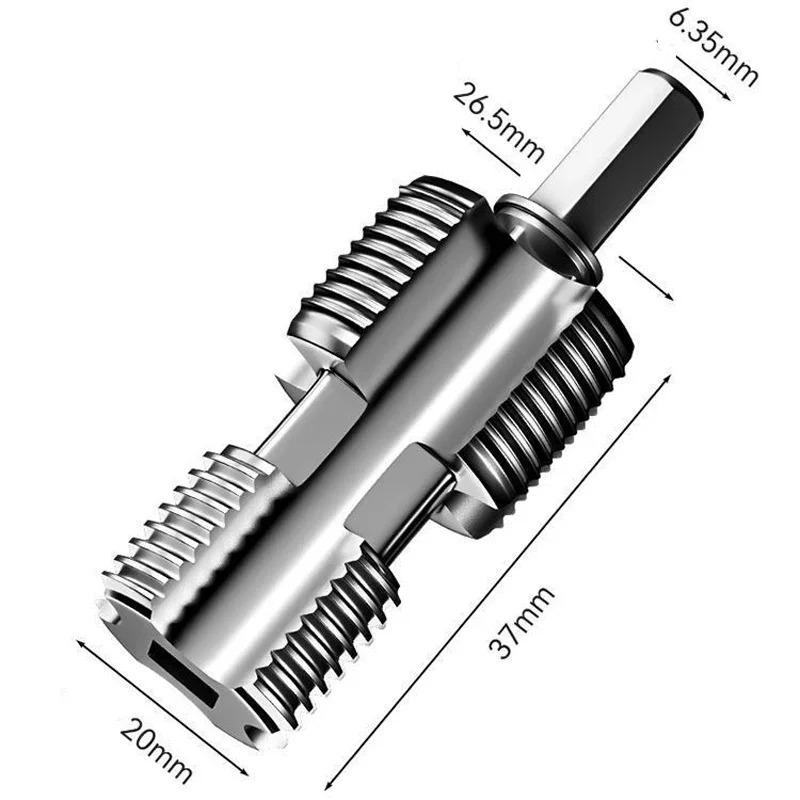 

Набор клуппов для ПВХ труб, клупп для труб, круглая плашка 4/6 точек, инструмент для нарезания внутренней резьбы на водопроводных трубах ППР