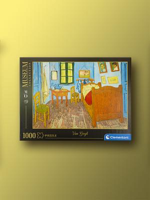 Van Gogh's Bedroom In Arles 1000-Piece Clementoni Fine Art Jigsaw Puzzle