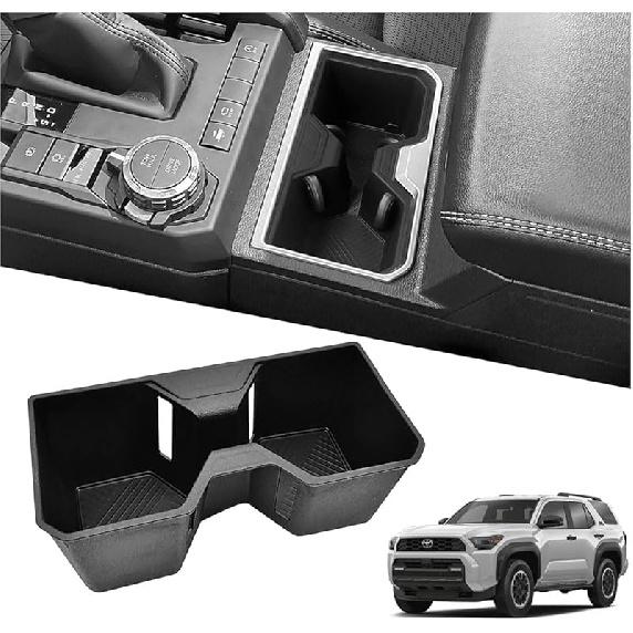 Cup Holder Erts Compatible With Ford Explorer -2024 Accessories, Non-Slip Silicone Center Console Cup Holder Protector Organizer For Explorer