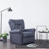 Day and Night - Day and Night Grey Faux Suede Leather Recliner